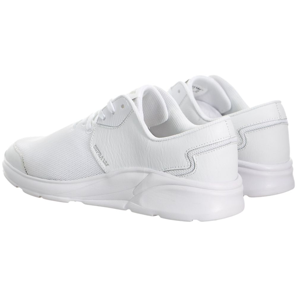 Chaussures Running Supra Noiz Blanche White Homme | SVK-04283884